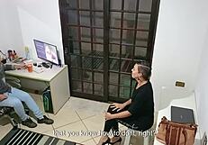 hey, during the interview, she rips clothes and fucks the guy 😏