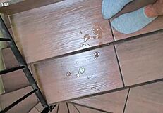 Hey, check out this huge public flashing and handjob session