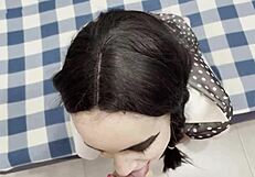 diana verhiniz sucks cock in amazing costume before pussy fucking