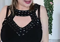 Stepmother Teases Stepson With Huge Breasts And Seduces Him