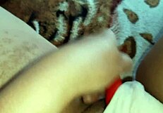 I teased my clit with a vibrator until i cum