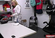 Fuck That Shy Blonde Hard!