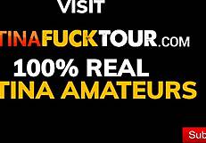 sensual brazilian babe gets her shaved pussy fucked by tourist cock