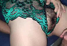 sexy stepmom milks her stepson's small cock