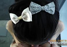 Brenna Sparks Your Step-Daughter In Blowjob And Doggystyle