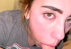 Sloppy Blowjob With Face Fucking And Gagging