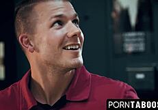 small tits teacher christy love drilled by hung student hard