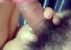 best blowjob with cum in mouth, n้องนิว rocks it! 😍