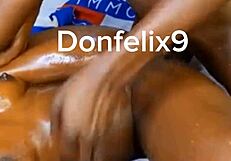 African beauty unleashes her juicy squirting orgasm all over my massive cock in homemade Naija video