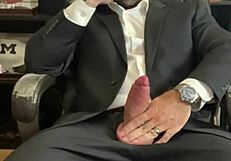 Jason collins smokes a cigar with a boner tattooed.