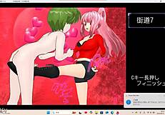 i dive into anime hentai game with m勇クエスト rqガール