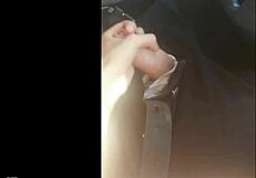 I love giving that quick handjob in the car while we're driving around town