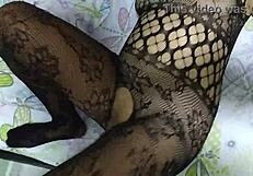 i'm fucking my wife's pussy in her sexy bodystocking from her lover