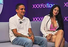 milf colombiana estella osorio se folla a chico timido xxxfollow sessions podcast con dani ortiz