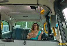 Hey, check this fake taxi ride with big ass Latina brat La Paisita Oficial vaping and fucking in public