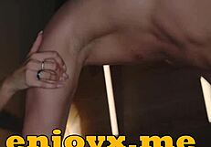 beautiful redhead stunner agatha gives hard-core blowjob to paramour jason with full hd