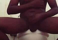 naija jerking hard to my neighbor's loud moaning