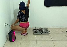 Milf seduces stepson in apartment