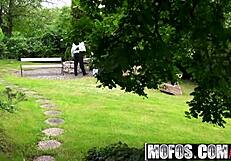 nomi malone in backyard voyeur scene