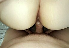 While Stepmother Jerks with Vibrator, I Insert Dick into Pussy!