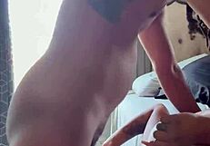 Ghetto Bonnet Head Blowjob With Big Black Cock