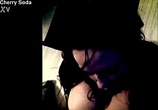 cherrysoda cherry says she loves getting facials all over her tits
