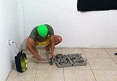 Milf seduces stepson in apartment