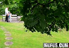 nomi malone in backyard voyeur scene