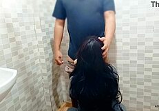 Slipping away from party to bang best friend in bathroom