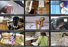 Asian patient spreads ass for hitachi orgasms in florida hospital