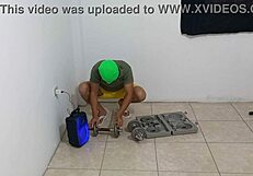 Milf seduces stepson in apartment