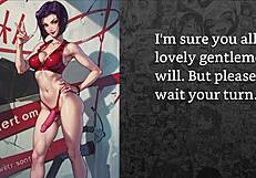 Faygrey Caught by Bounty Huntress Faye Valentine and Turned into Public Whore