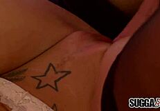 black hottie jasmine webb enjoys interracial threeway with blowjob and fucking