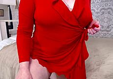 i got a ride home from this hot guy, we wanked together before he left, featuring pantyhose and big jiggly butt