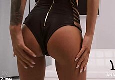 Monika Fox Experiences First Dap With Double Penetration, Gaping, And Cum Swallow