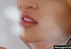 Top Heavy Hottie Alix Lynx Deepthroats And Drains Thick Dick With Intense Fucking