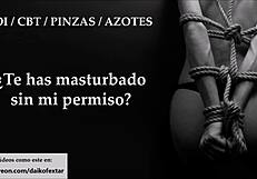 Joi extremo con humillación y bondage