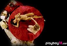 Lesbian Teen Cody Renee Massages Asian Lover