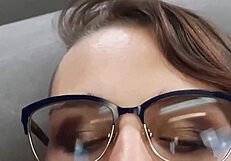 Submissive Kitten POV Toys Vibrator Shaved Pussy BBW Casting