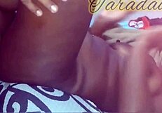 Preta Gemendo Gostoso com o Meu Pau no Rabo