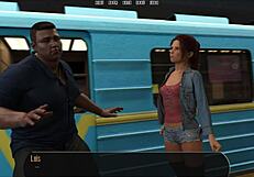 halfway house 102 with curvy characters in cute outfits