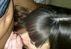 Sexy milf deepthroats with intense passion