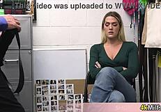 I Saw Blonde Housewife Get Cauh And Fucked By Mall Cop