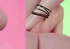 In the story, 2B shakes her big ass seductively by the poolside