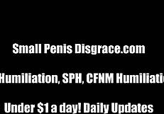 Contrast Your Small Penis with Femdom Humiliation and Masturbation