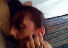 bree begins sucking black cock in the room, taking it deep into her mouth while moaning softly