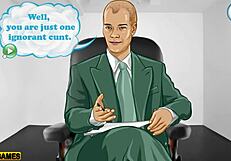 lets play wannabe model with cumshot on big tits and anal creampie