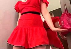 public fucking in changing room