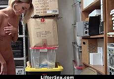 wrex oliver's search uncovers stolen goods and leads to fucking the suspect