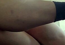 Married woman enjoys early morning car intimacy on holiday